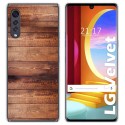 Funda Gel Tpu para LG Velvet 5G diseño Madera 02 Dibujos