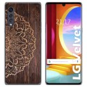 Funda Gel Tpu para LG Velvet 5G diseño Madera 06 Dibujos