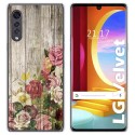 Funda Gel Tpu para LG Velvet 5G diseño Madera 08 Dibujos