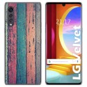 Funda Gel Tpu para LG Velvet 5G diseño Madera 10 Dibujos
