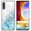 Funda Gel Tpu para LG Velvet 5G diseño Mármol 02 Dibujos