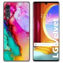 Funda Gel Tpu para LG Velvet 5G diseño Mármol 15 Dibujos
