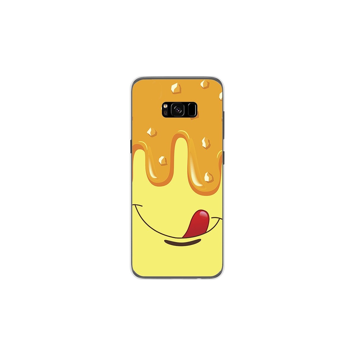 Funda Gel Tpu para Samsung Galaxy S8 Plus Diseño Helado Vainilla Dibujos