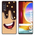 Funda Gel Tpu para LG Velvet 5G diseño Helado Chocolate Dibujos