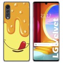 Funda Gel Tpu para LG Velvet 5G diseño Helado Vainilla Dibujos