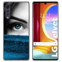 Funda Gel Tpu para LG Velvet 5G diseño Ojo Dibujos
