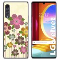 Funda Gel Tpu para LG Velvet 5G diseño Primavera En Flor Dibujos