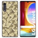 Funda Gel Tpu para LG Velvet 5G diseño Sand Camuflaje Dibujos