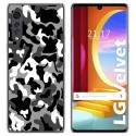Funda Gel Tpu para LG Velvet 5G diseño Snow Camuflaje Dibujos