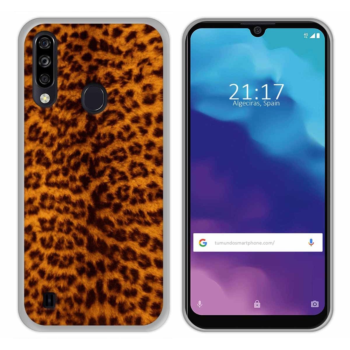 Funda Gel Tpu para ZTE Blade A7 2020 diseño Animal 03 Dibujos