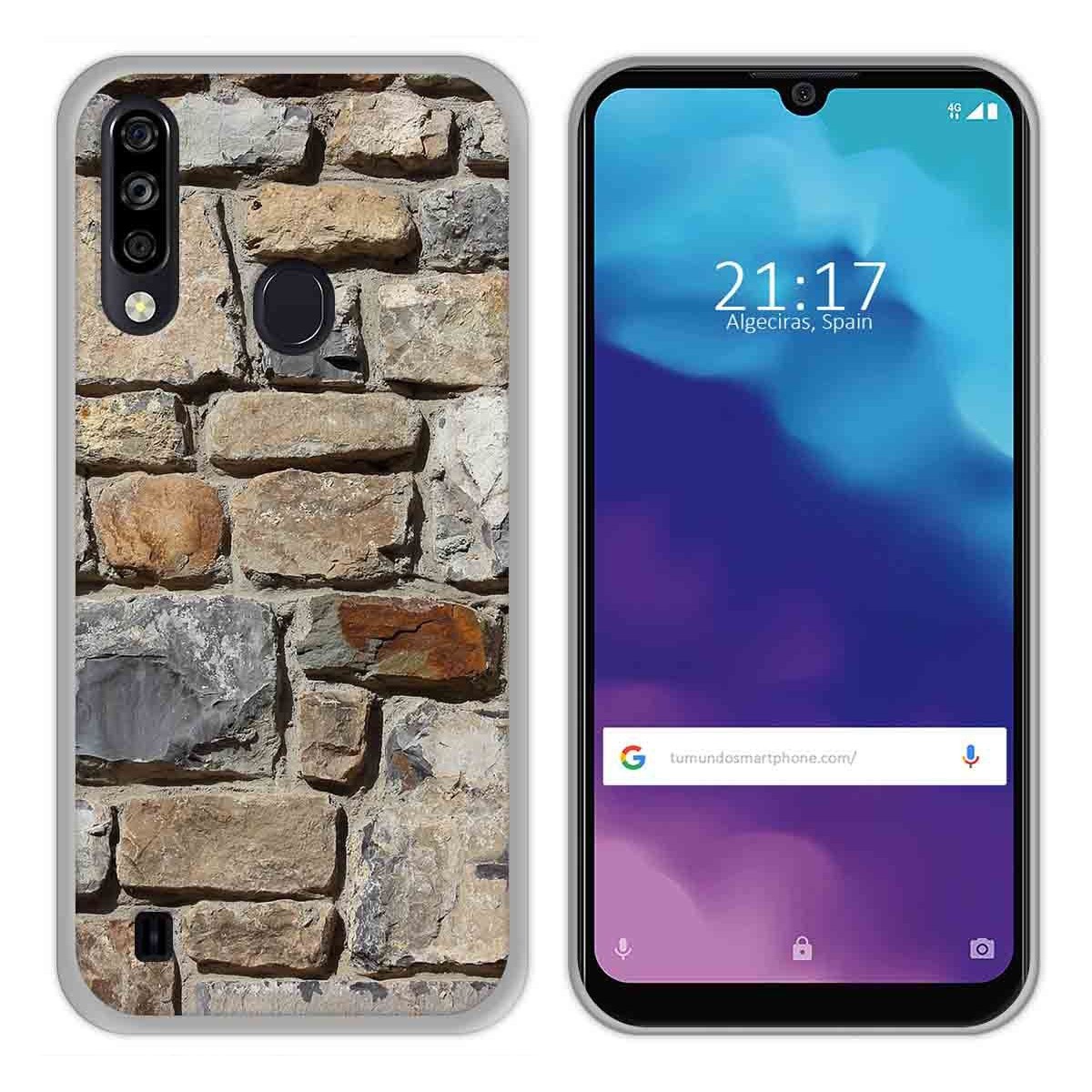 Funda Gel Tpu para ZTE Blade A7 2020 diseño Ladrillo 03 Dibujos