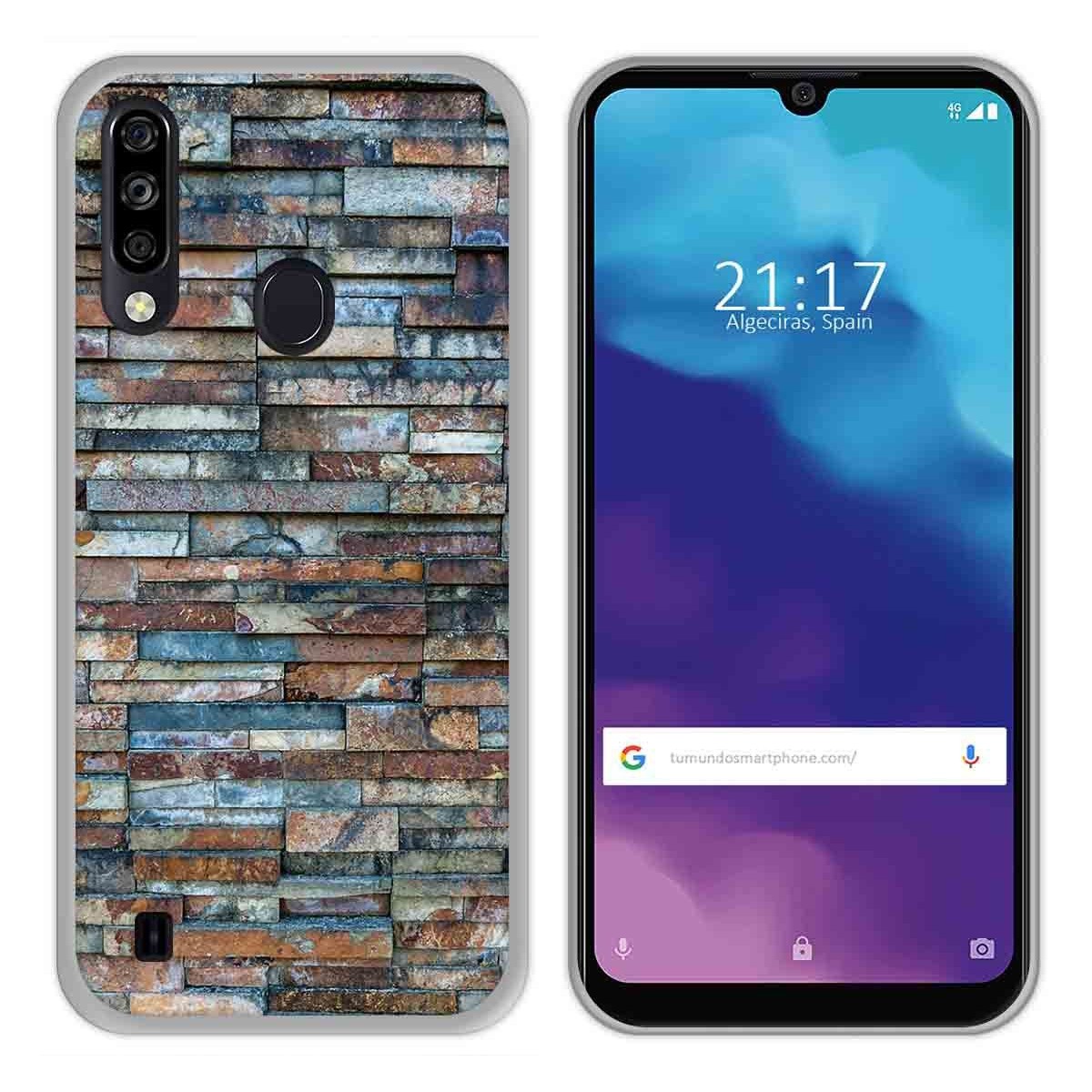 Funda Gel Tpu para ZTE Blade A7 2020 diseño Ladrillo 05 Dibujos