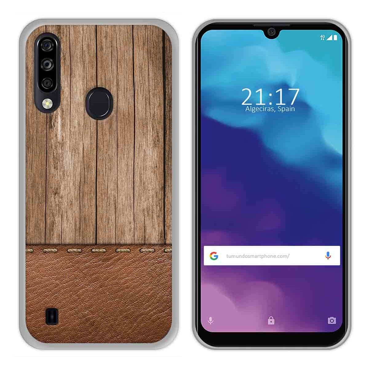 Funda Gel Tpu para ZTE Blade A7 2020 diseño Madera 09 Dibujos