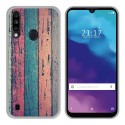 Funda Gel Tpu para ZTE Blade A7 2020 diseño Madera 10 Dibujos