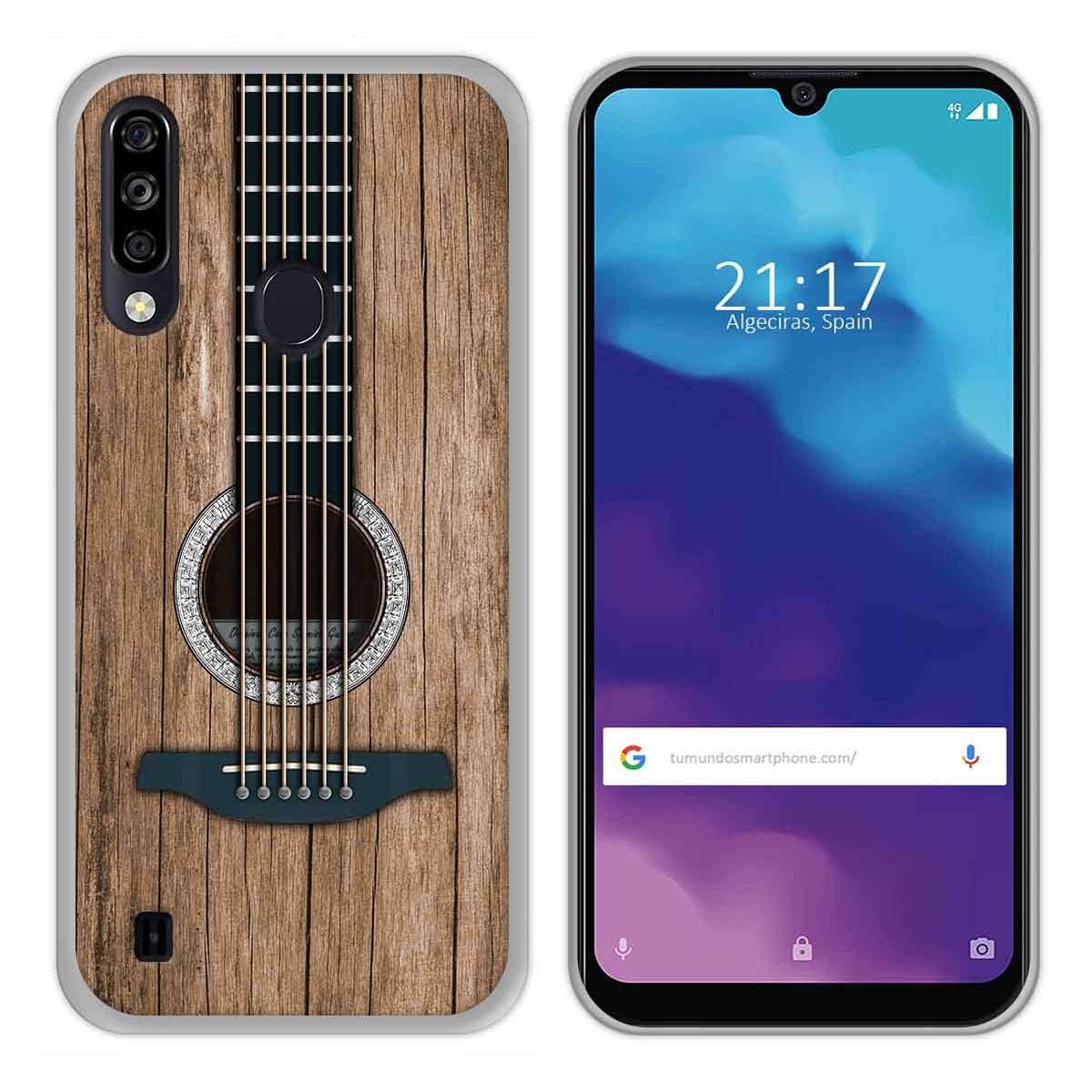 Funda Gel Tpu para ZTE Blade A7 2020 diseño Madera 11 Dibujos