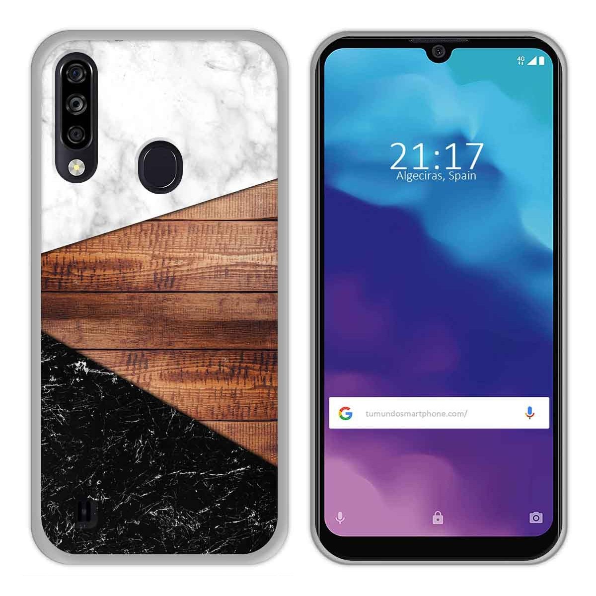 Funda Gel Tpu para ZTE Blade A7 2020 diseño Mármol 11 Dibujos
