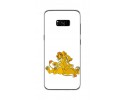 Funda Gel Tpu para Samsung Galaxy S8 Plus Diseño Leones Dibujos