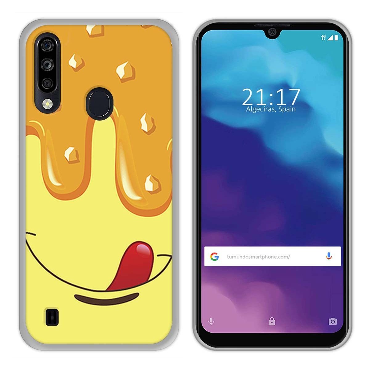 Funda Gel Tpu para ZTE Blade A7 2020 diseño Helado Vainilla Dibujos