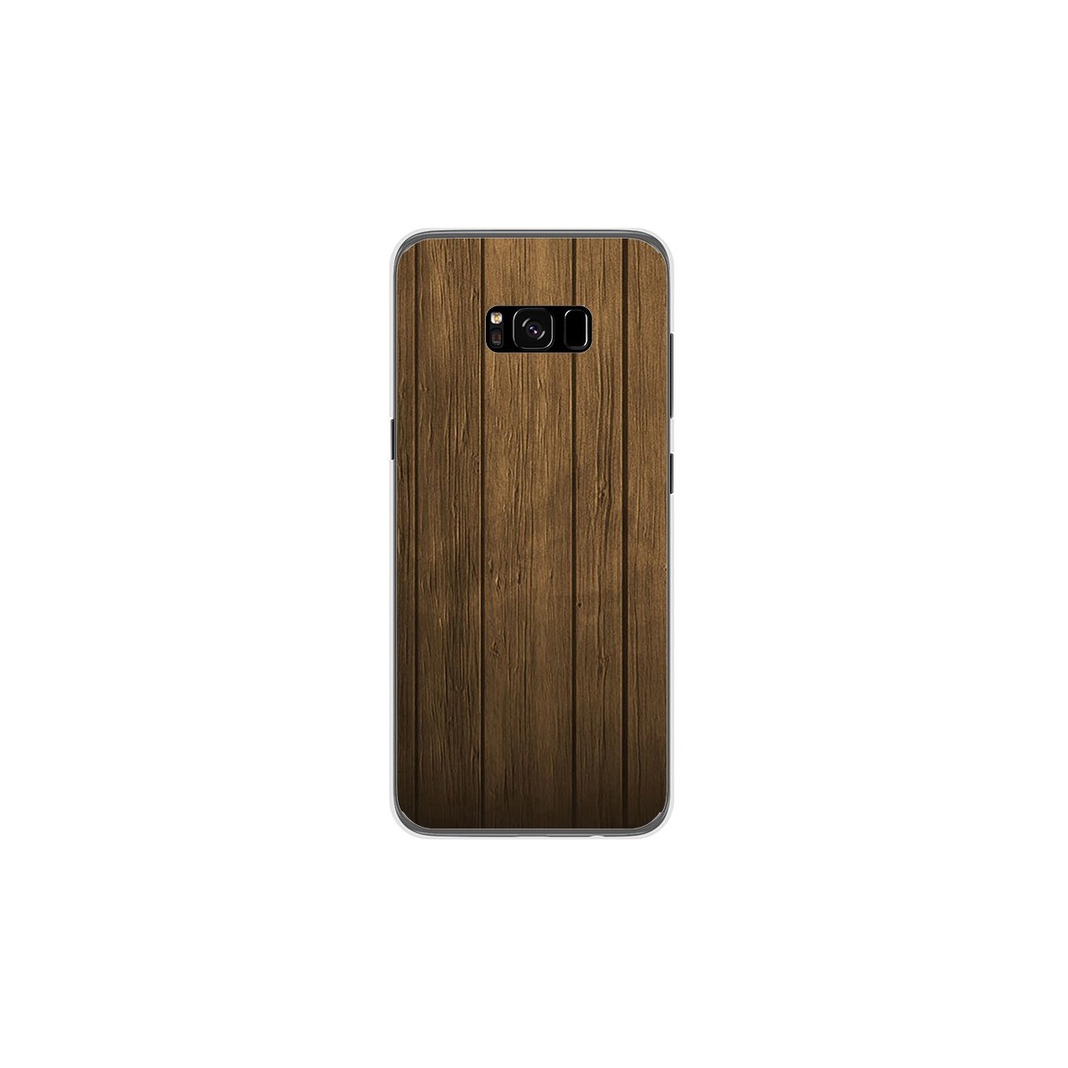 Funda Gel Tpu para Samsung Galaxy S8 Plus Diseño Madera Dibujos
