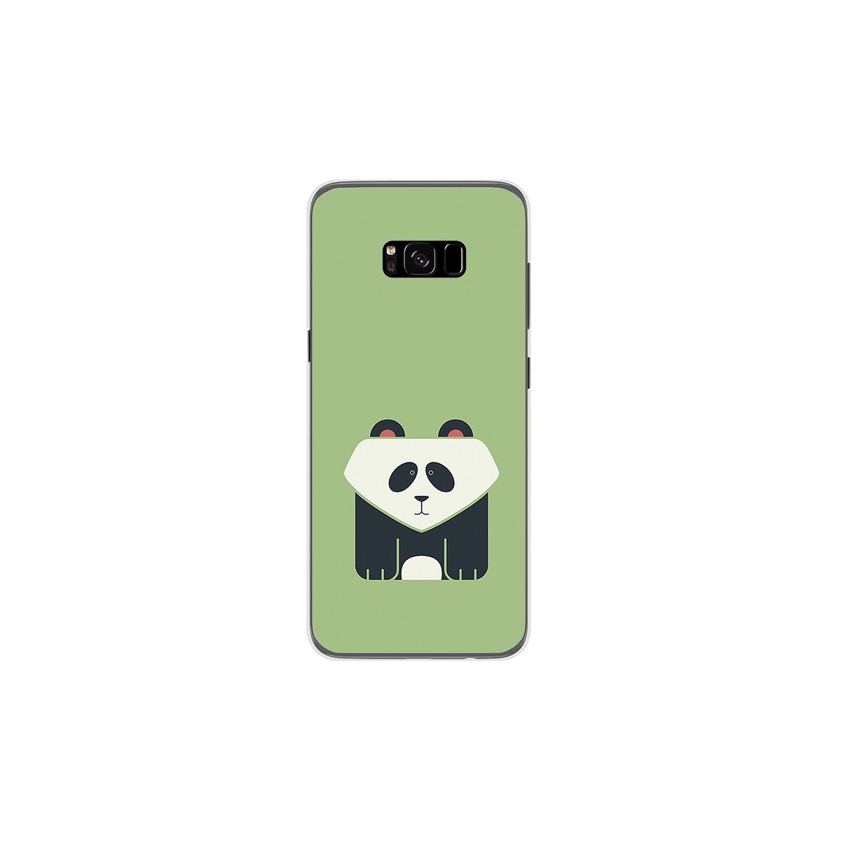 Funda Gel Tpu para Samsung Galaxy S8 Plus Diseño Panda Dibujos