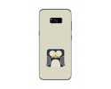 Funda Gel Tpu para Samsung Galaxy S8 Plus Diseño Pingüino Dibujos