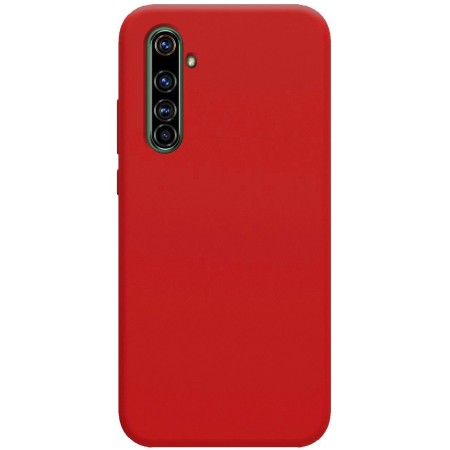 Funda Silicona Líquida Ultra Suave para Realme X50 Pro 5G color Roja