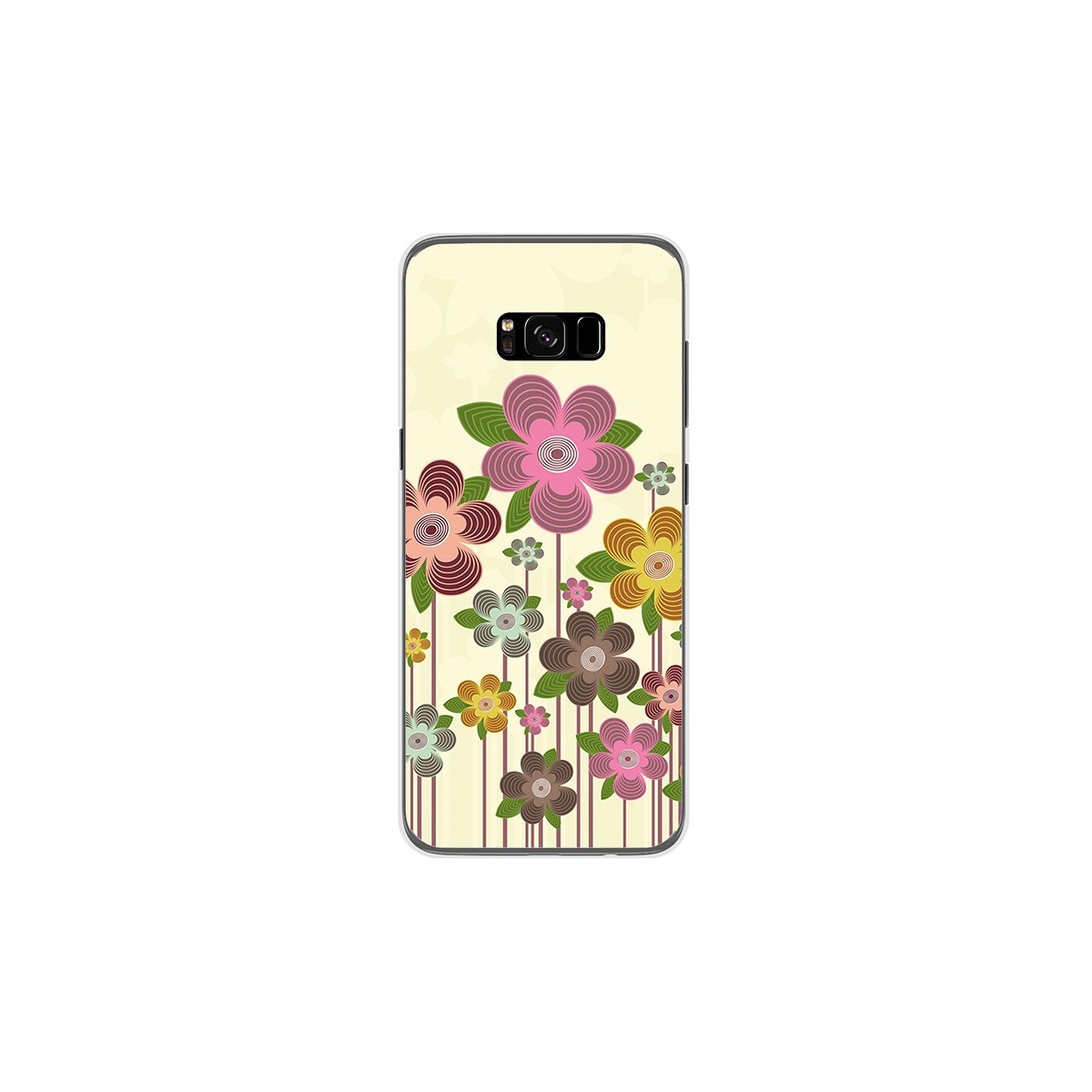 Funda Gel Tpu para Samsung Galaxy S8 Plus Diseño Primavera En Flor  Dibujos