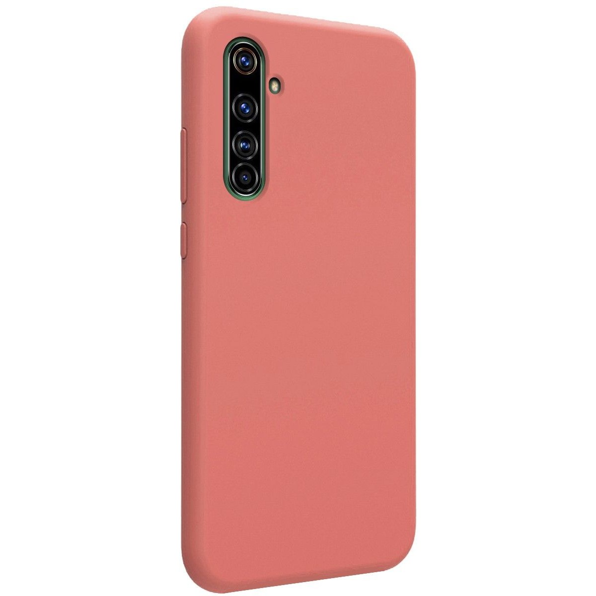 Funda Silicona Líquida Ultra Suave para Realme X50 Pro 5G color Rosa