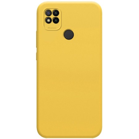 Funda Silicona Líquida Ultra Suave para Xiaomi Redmi 9C color Amarilla
