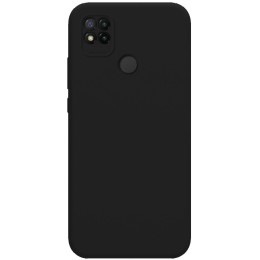 Funda Silicona Líquida Ultra Suave para Xiaomi Redmi 9C color Negra 2