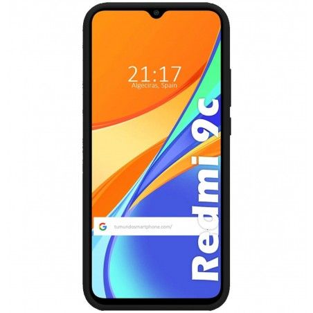Funda Silicona Líquida Ultra Suave para Xiaomi Redmi 9C color Negra
