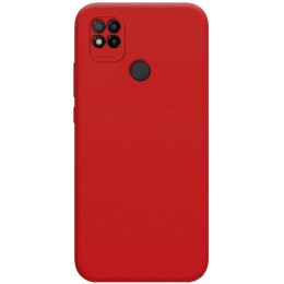Funda Silicona Líquida Ultra Suave para Xiaomi Redmi 9C color Roja 2