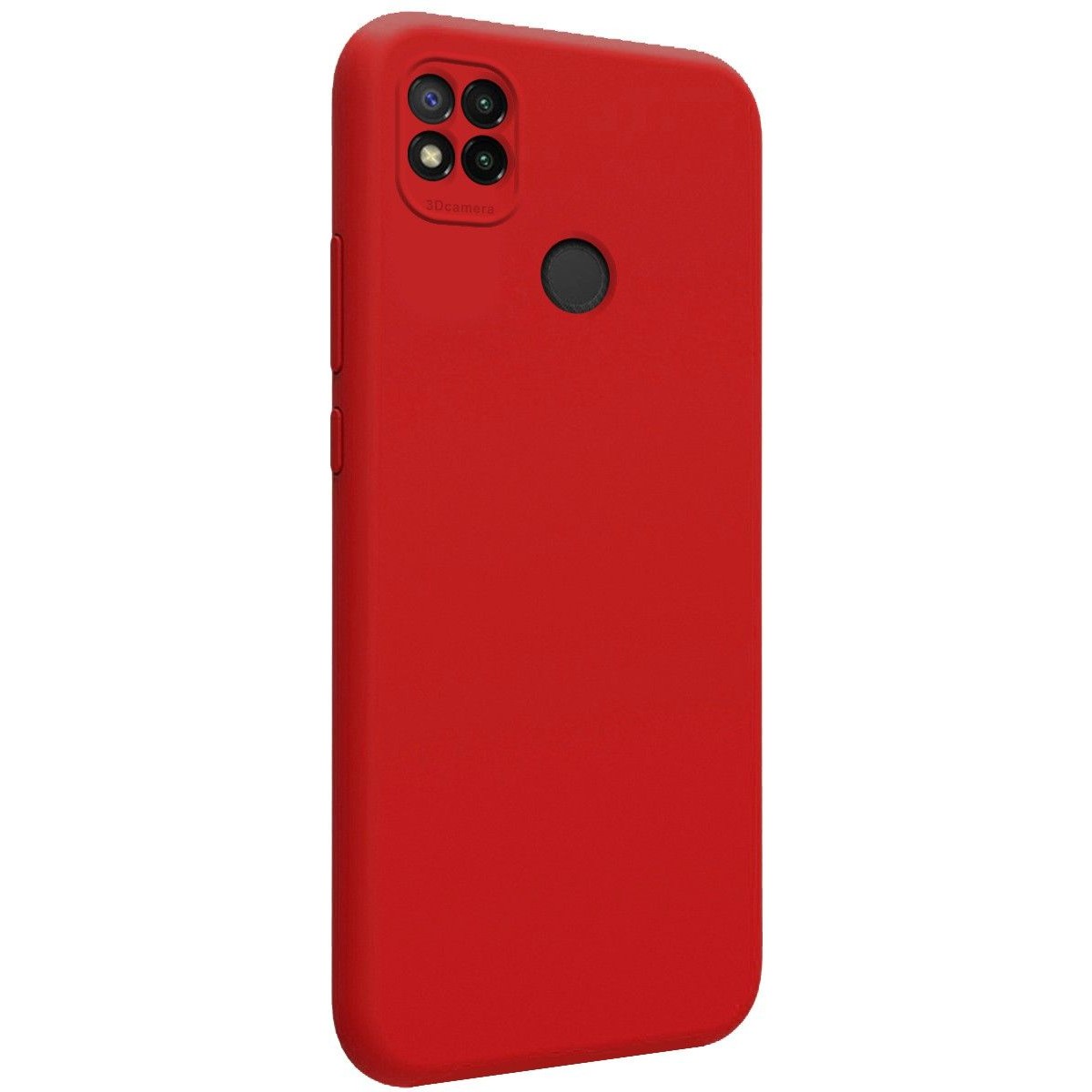 Funda Silicona Líquida Ultra Suave para Xiaomi Redmi 9C color Roja