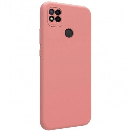 Funda Silicona Líquida Ultra Suave para Xiaomi Redmi 9C color Rosa