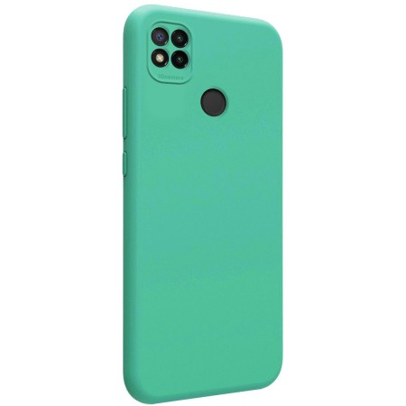 Funda Silicona Líquida Ultra Suave para Xiaomi Redmi 9C color Verde