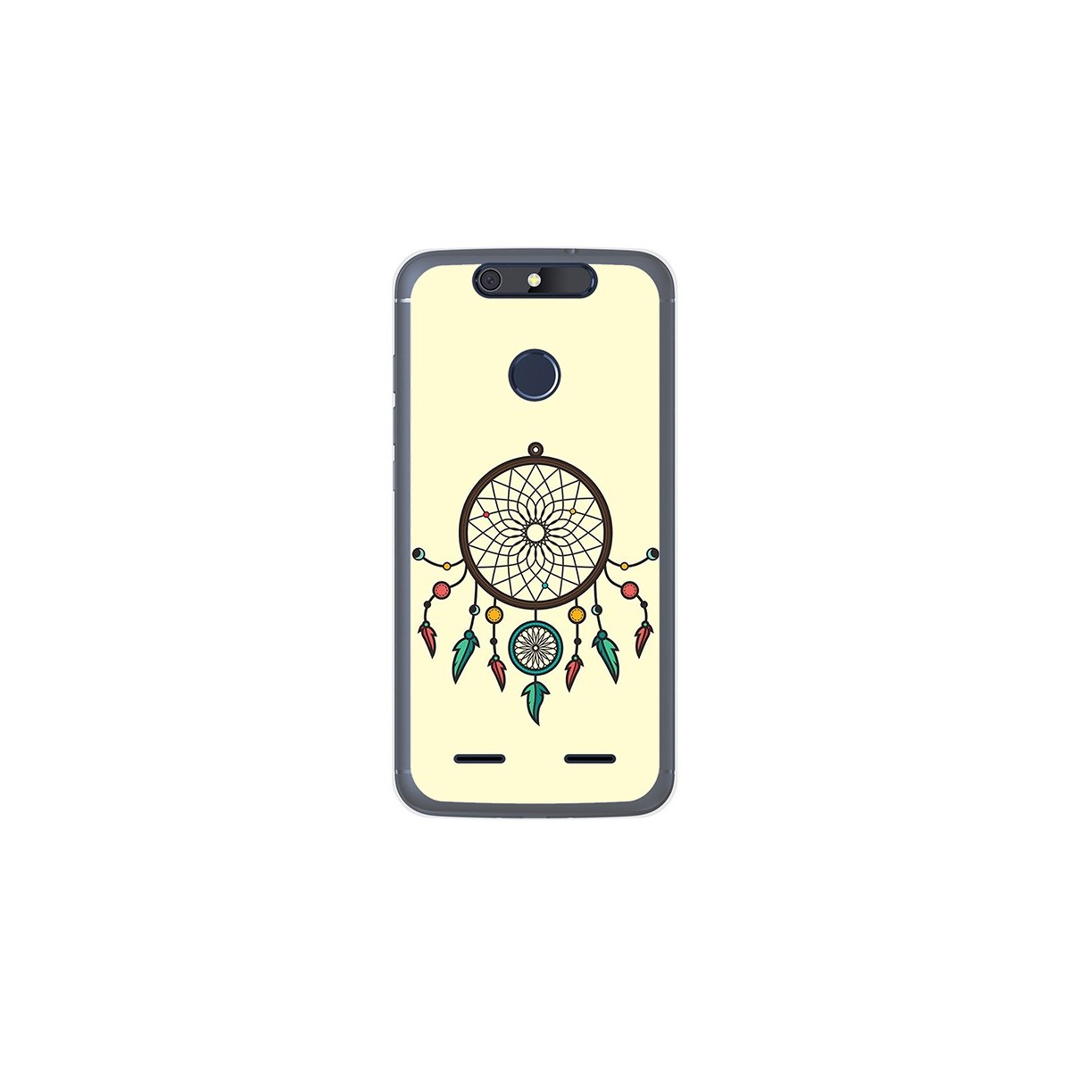 Funda Gel Tpu para Zte Blade V8 Lite Diseño Atrapasueños Dibujos
