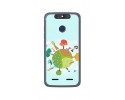 Funda Gel Tpu para Zte Blade V8 Lite Diseño Familia Dibujos