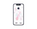 Funda Gel Tpu para Zte Blade V8 Lite Diseño Flores Minimal Dibujos