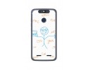 Funda Gel Tpu para Zte Blade V8 Lite Diseño Informatico Dibujos
