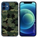 Funda Gel Tpu para Iphone 12 / 12 Pro (6.1) diseño Camuflaje Dibujos