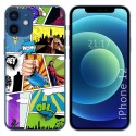 Funda Gel Tpu para Iphone 12 / 12 Pro (6.1) diseño Comic Dibujos