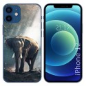 Funda Gel Tpu para Iphone 12 / 12 Pro (6.1) diseño Elefante Dibujos