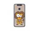 Funda Gel Tpu para Zte Blade V8 Lite Diseño Leon Dibujos