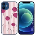 Funda Gel Tpu para Iphone 12 / 12 Pro (6.1) diseño Flores Vintage Dibujos