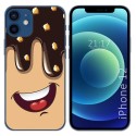 Funda Gel Tpu para Iphone 12 / 12 Pro (6.1) diseño Helado Chocolate Dibujos