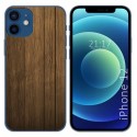 Funda Gel Tpu para Iphone 12 / 12 Pro (6.1) diseño Madera Dibujos