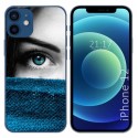 Funda Gel Tpu para Iphone 12 / 12 Pro (6.1) diseño Ojo Dibujos