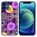Funda Gel Tpu para Iphone 12 / 12 Pro (6.1) diseño Radial Dibujos