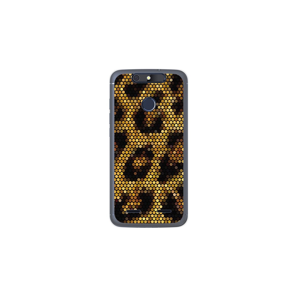 Funda Gel Tpu para Zte Blade V8 Lite Diseño Leopardo Dibujos