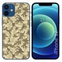 Funda Gel Tpu para Iphone 12 / 12 Pro (6.1) diseño Sand Camuflaje Dibujos
